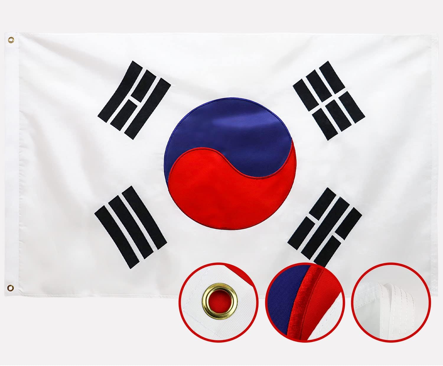 岳池韩国国旗 3x5ft